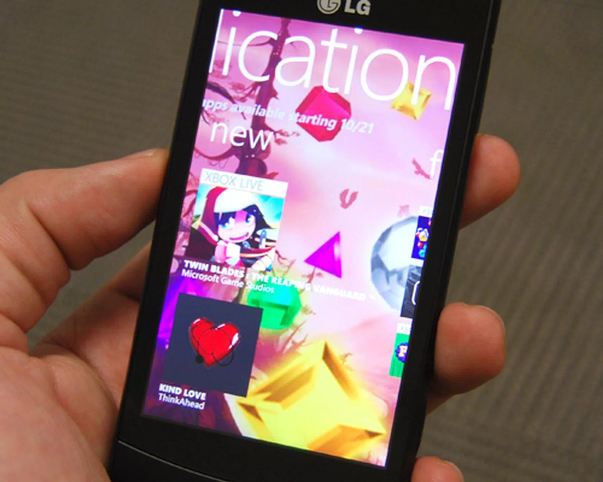 Applications will be one of the core focus points for Windows Phone 7, and you can expect more apps coming your way on the revamped Marketplace for Windows Phone 7. Telcos and phone manufacturers, like LG for e.g., will be contributing their fair share of apps to the Marketplace as well.