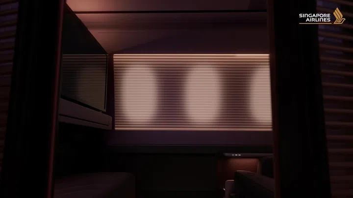 First Class cabin. Photo: SIA