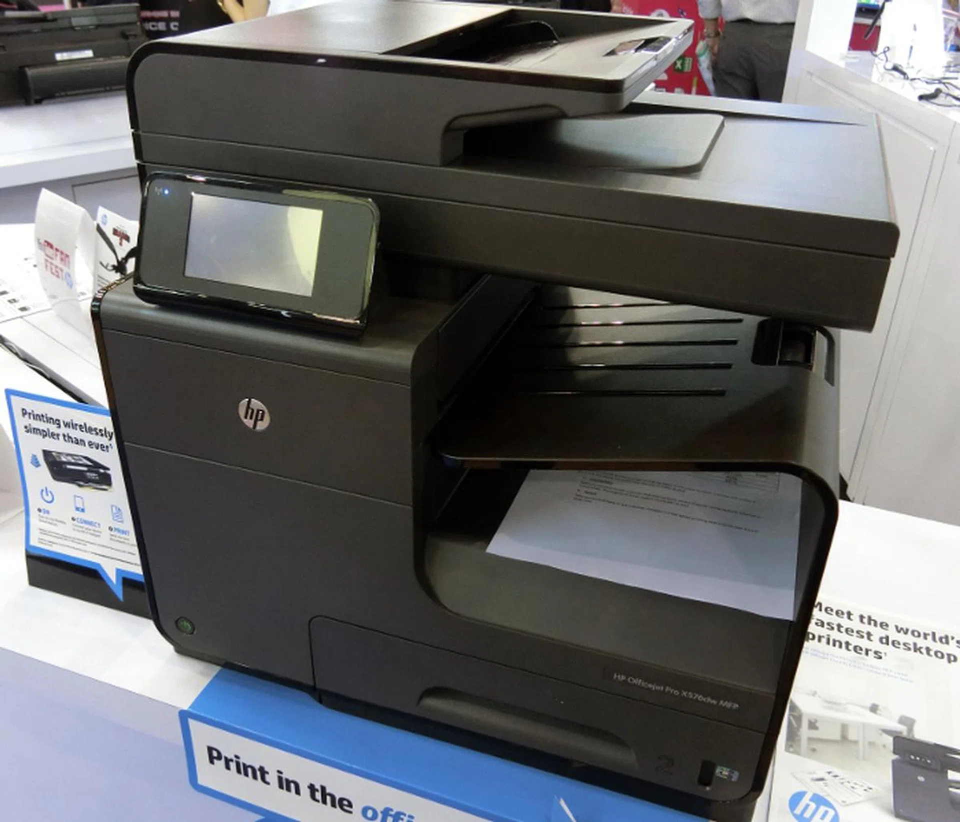 The HP Officejet Pro X576dw isn't the most affordable inkjet printer around, but if it's speed you're looking for, then give the X576dw a chance. It's definitely one of the fastest inkjets around (42ppm in both mono and color!) and may even rival some laser printers. It's now going for $1,299.