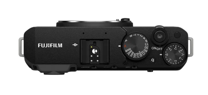 Like most other Fujifilm cameras, the X-E4 has dedicated dials. (Image source: Fujifilm)