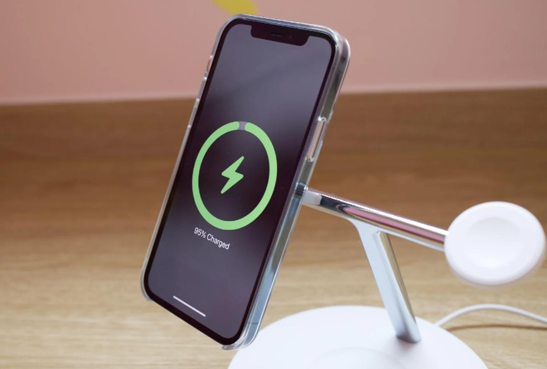 The magnets are very strong and hold the phone securely in place.