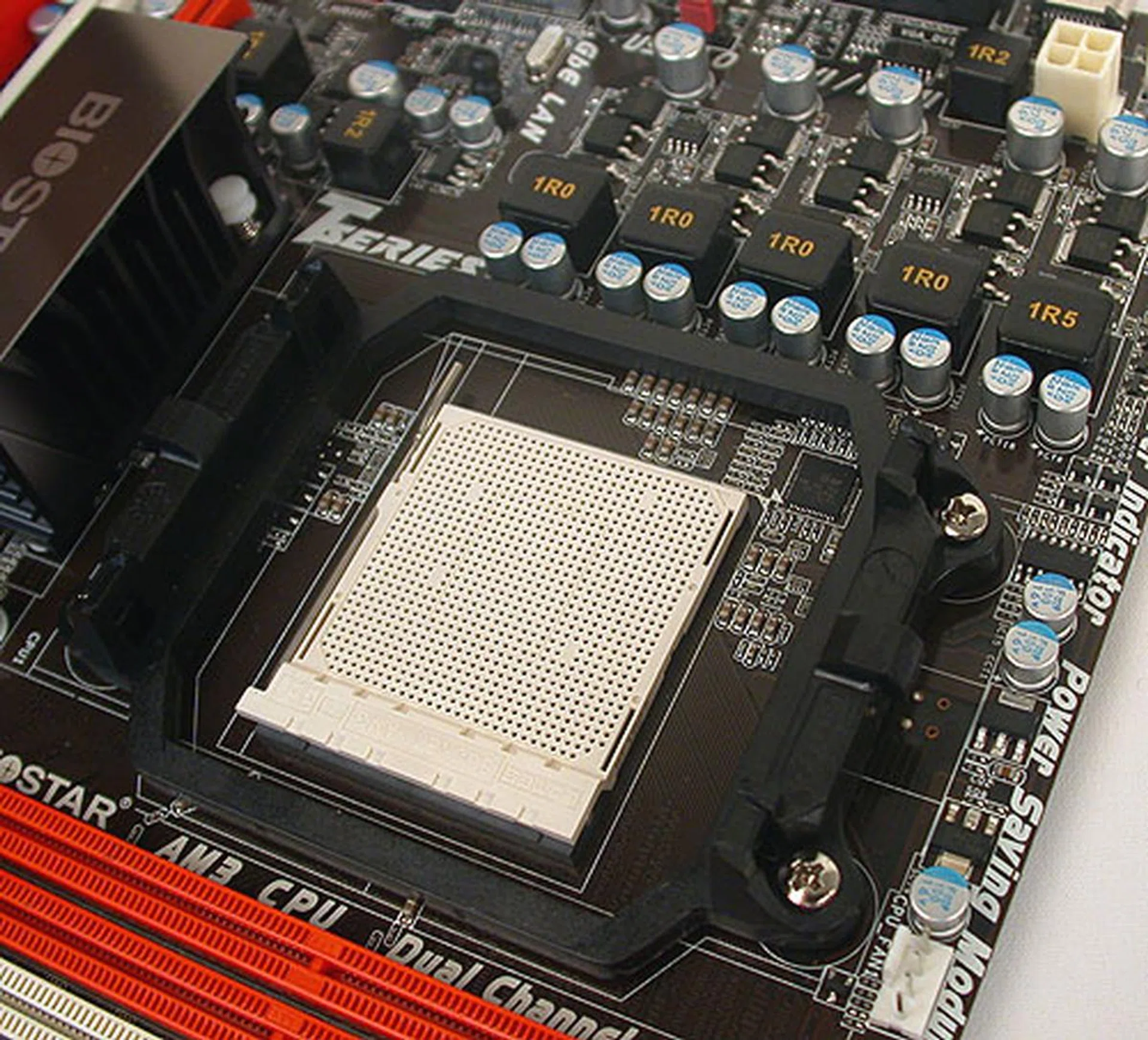 Biostar is comfortable with having minimal passive cooling for this board, something that we noticed on most AMD 880G boards.