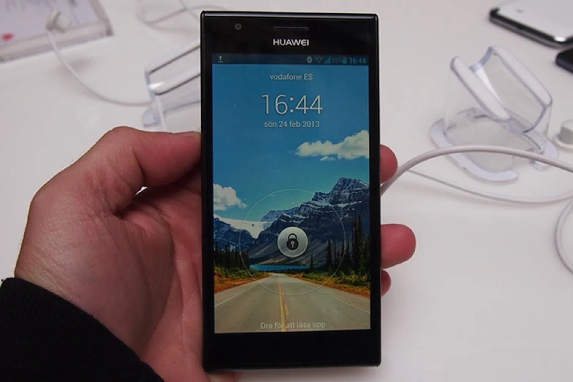 Huawei unveiled the Ascend P2 earlier this year at Mobile World Congress 2013.