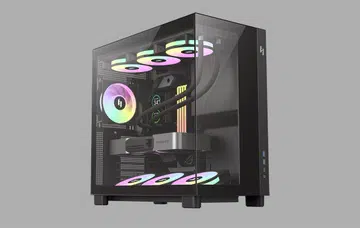 The NEX C53 offers a multi-angle fan bracket at the bottom. 