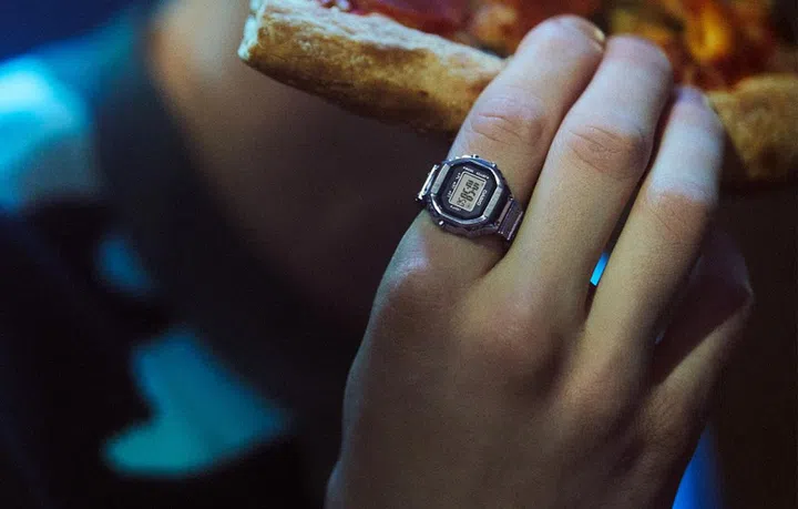 The Casio CRW-001-1JR ring has no health tracking features. (Photo: Casio)