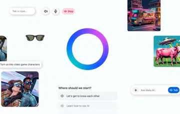 The Meta AI app has a Discover feed for users to share and explore how others use AI. Photo: Meta