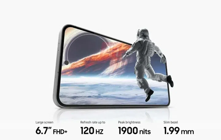 The purported display specs for the Samsung Galaxy S24 FE. Source: Android Headlines.