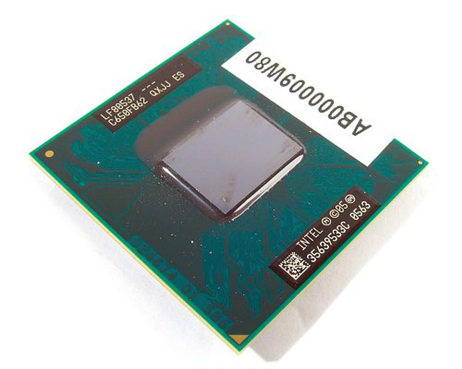This is the newly released Intel Core 2 Duo T7700, 2.4GHz, 4MB L2 and a big boost to 800MHz FSB.