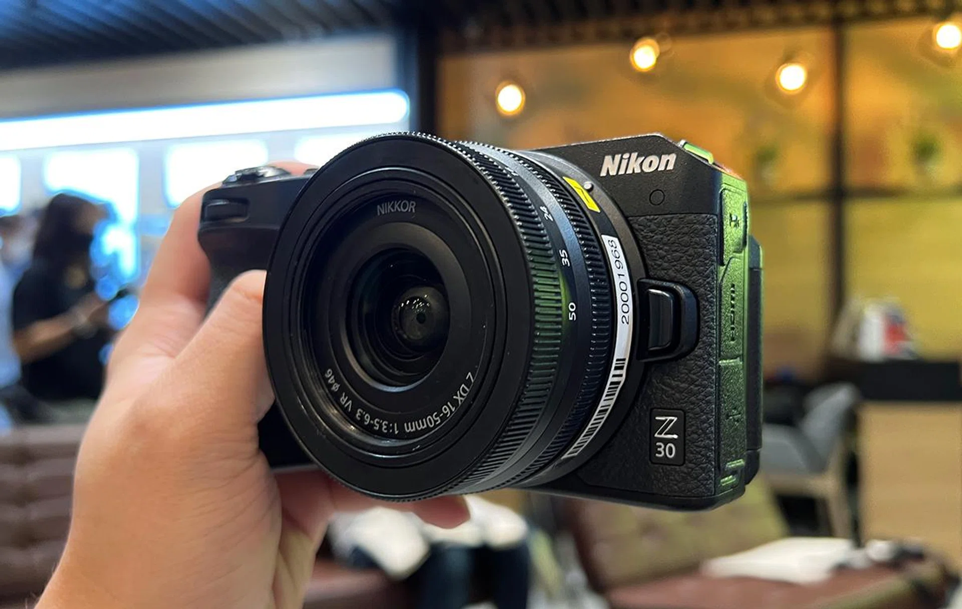 The Nikon Z 30.
