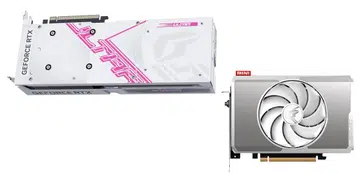 The new iGame GeForce RTX 4000 series graphics cards. (Image source: Colorful Technology)