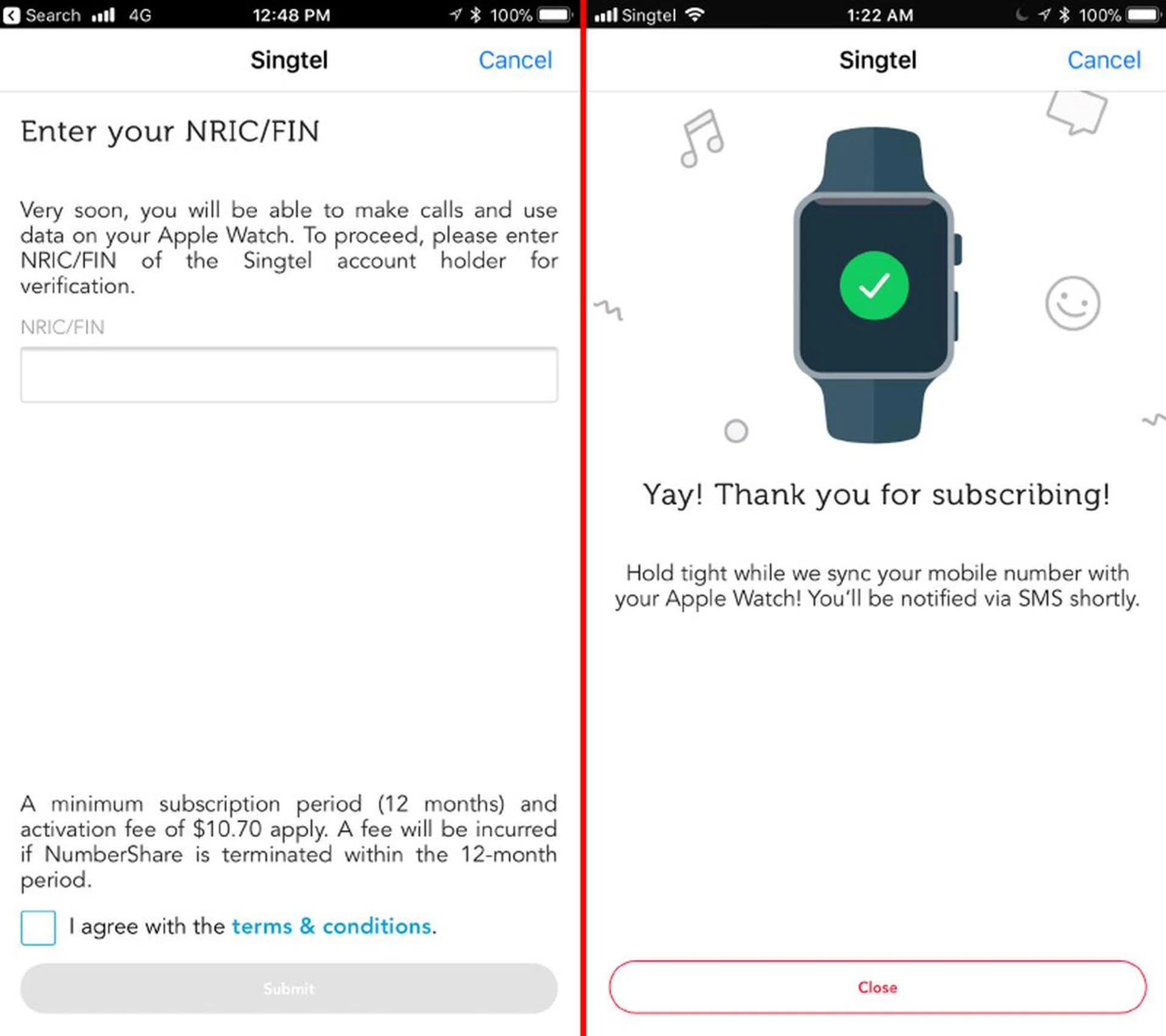 Enter your IC number and you are all set. Yup, we did this at 1 in the morning. HardwareZone, working tirelessly to bring you the latest in tech.