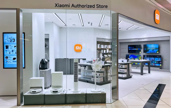 The revamped, authorised Xiaomi Store at Suntec City. Image: Xiaomi.