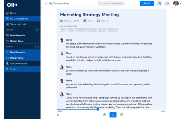 Image courtesy of Otter