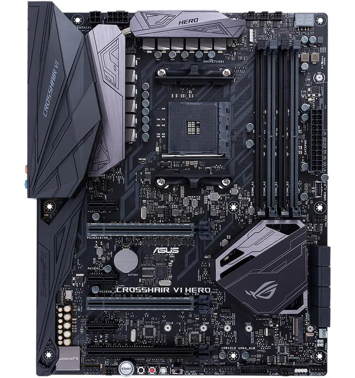 ASUS' flagship AM4 motherboard is targeted squarely at enthusiasts. (Image Source: ASUS)