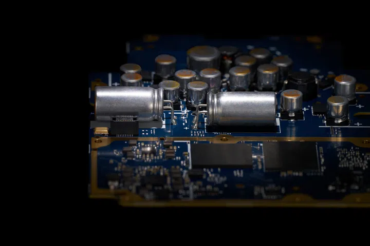 Sony walkman solid high-polymer capacitors