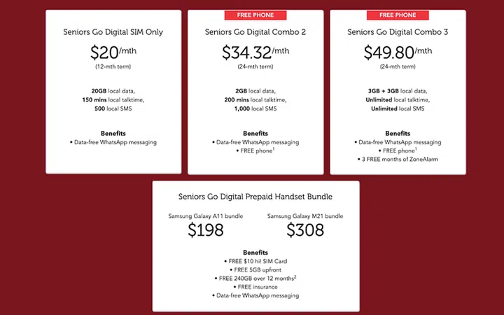 Like M1, Singtel will be offering their plans for subscription on July 24
