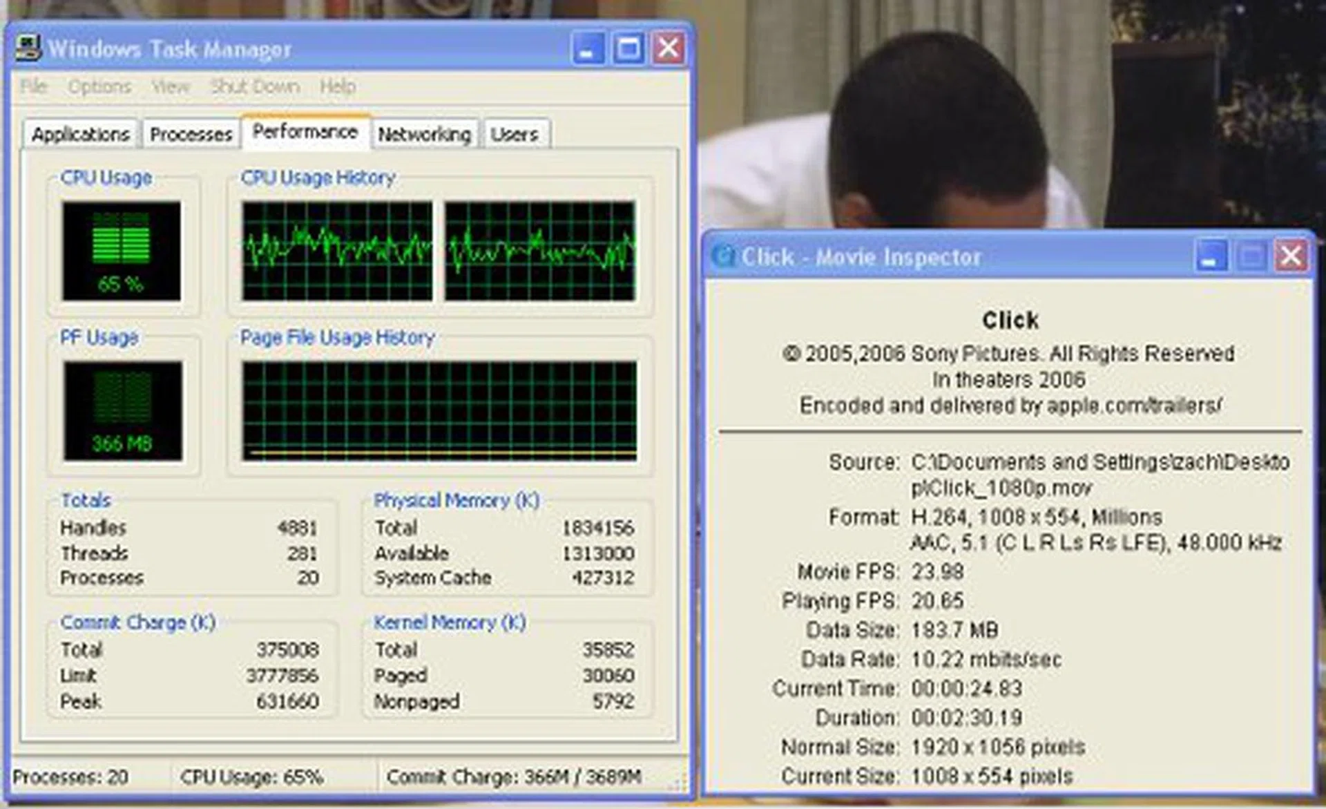 GeForce 7150 mGPU 256MB