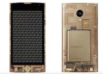 The KDDI Fx0, a Japan-only, see-through Firefox OS smartphone that retailed at US$420 (~S$591) earlier this year.