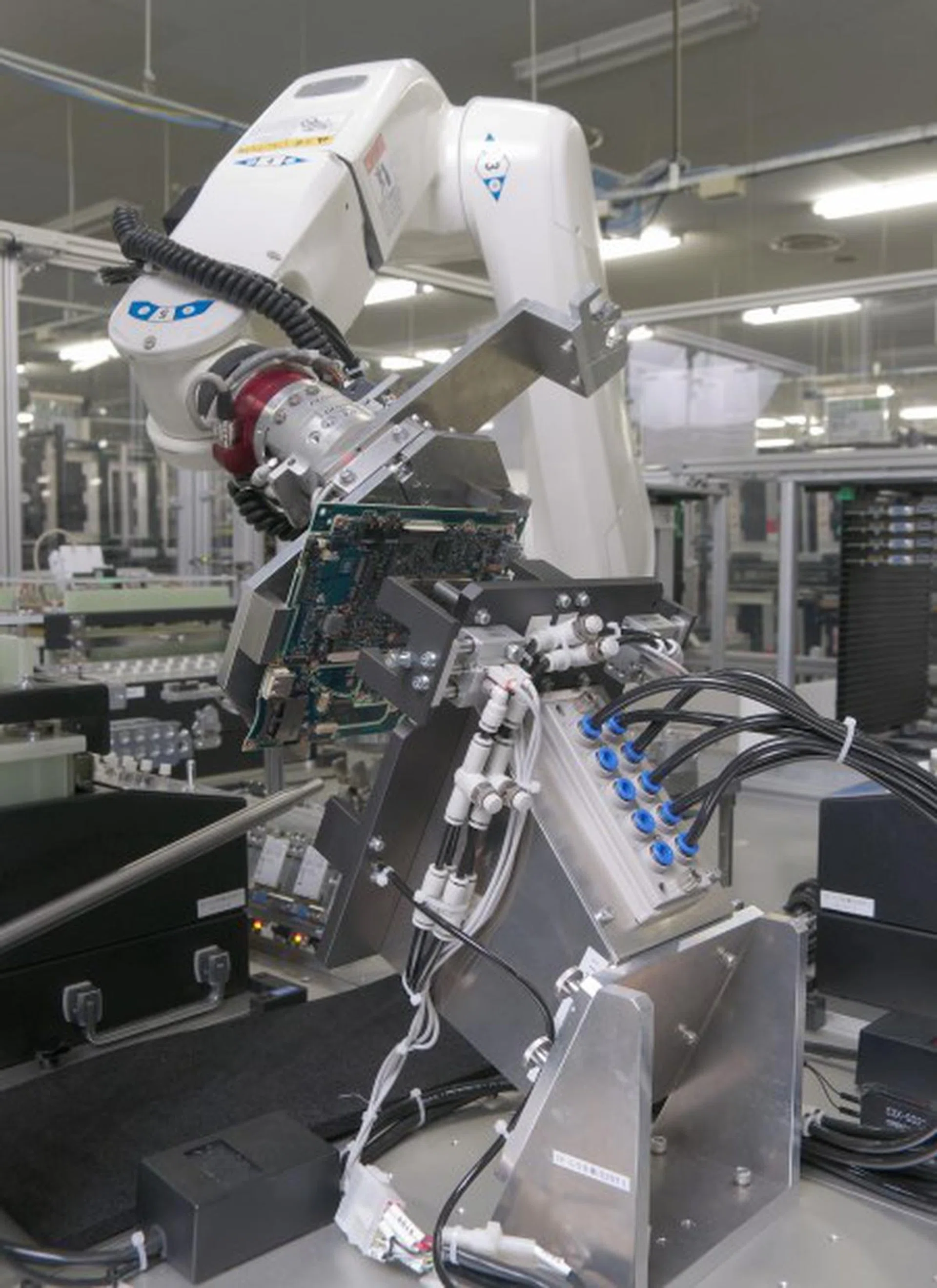 Panasonic has invested a couple million Yen into the process of developing customized robotics into its Toughbook manufacturing line.