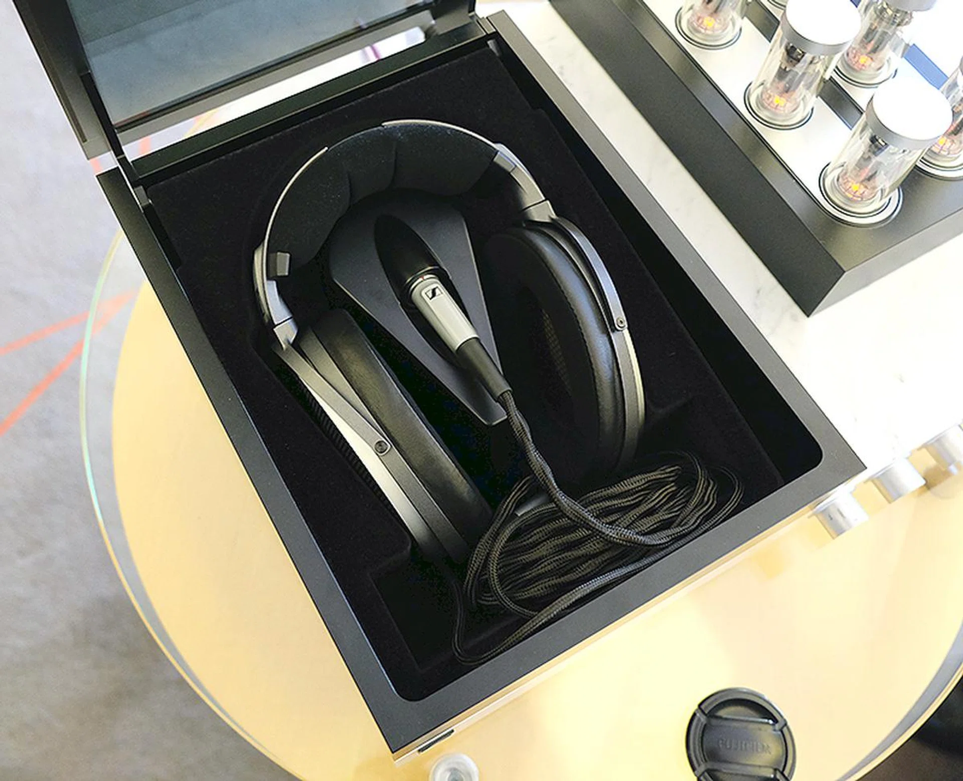 If money is of no concern, the Sennheiser HE 1 is hard to beat.
