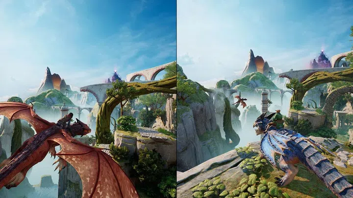 ... to riding dragons. (Image sources: Electronic Arts)