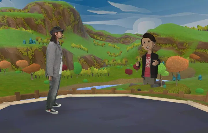 Imagine catching Pokemon in a virtual world! Image courtesy of Microsoft. 