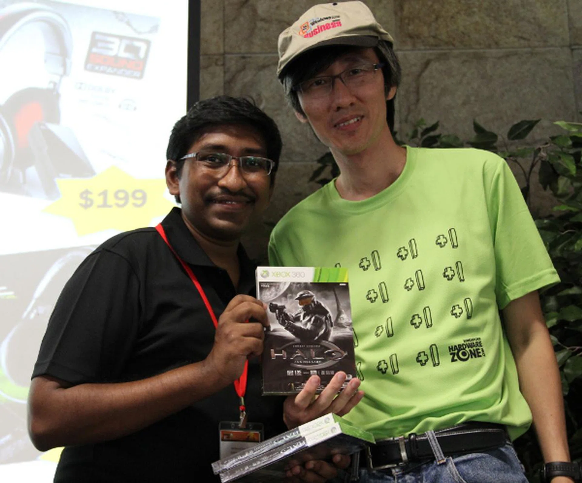 Forza Horizon wasn't the only Xbox 360 game that was given away, with five winners walking away with a copy of the Halo Anniversary game.