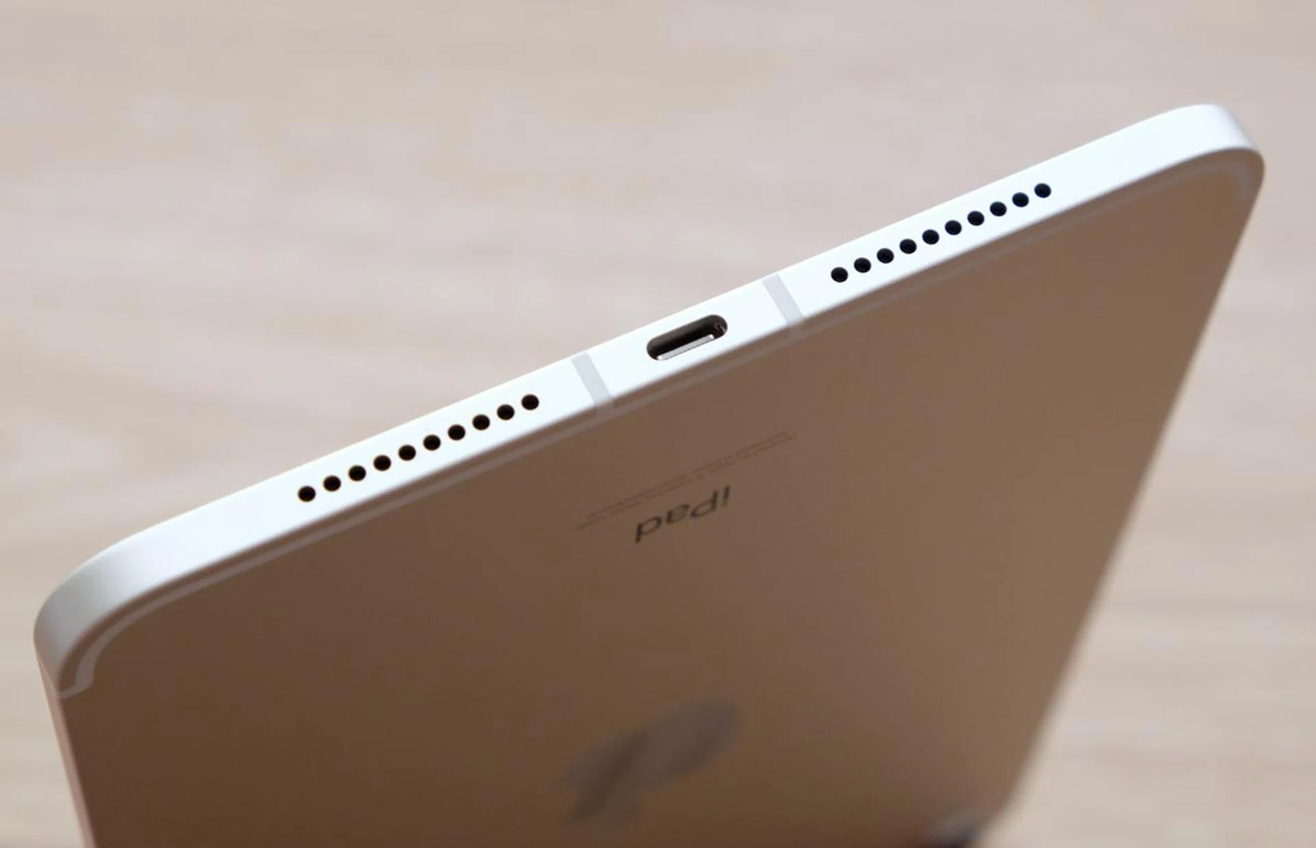Happily, the latest iPad Mini ditches the Lightning port for the more modern and versatile USB-C port.