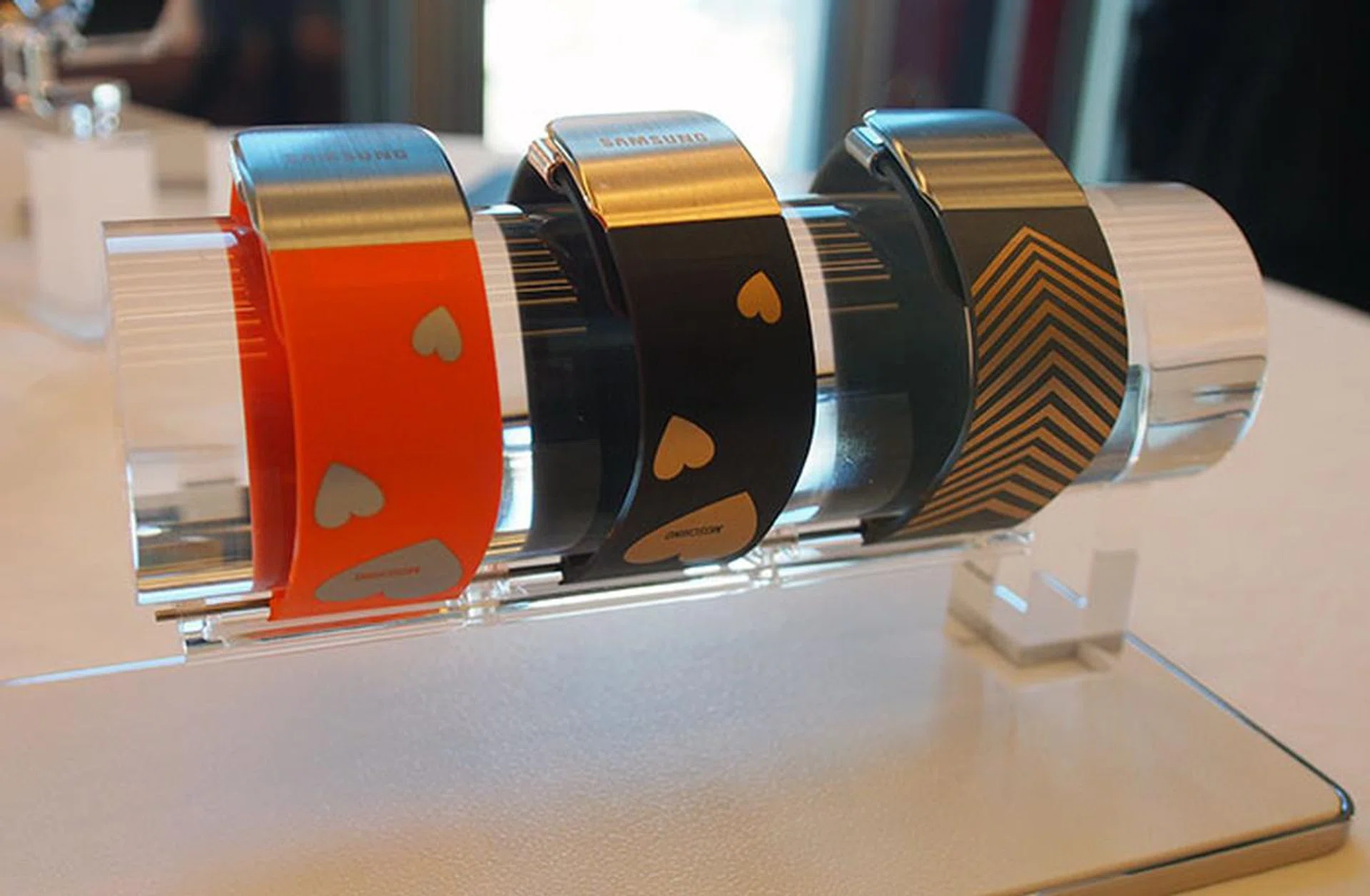 Samsung is also playing into this by releasing a number of custom straps that will fit both watches.