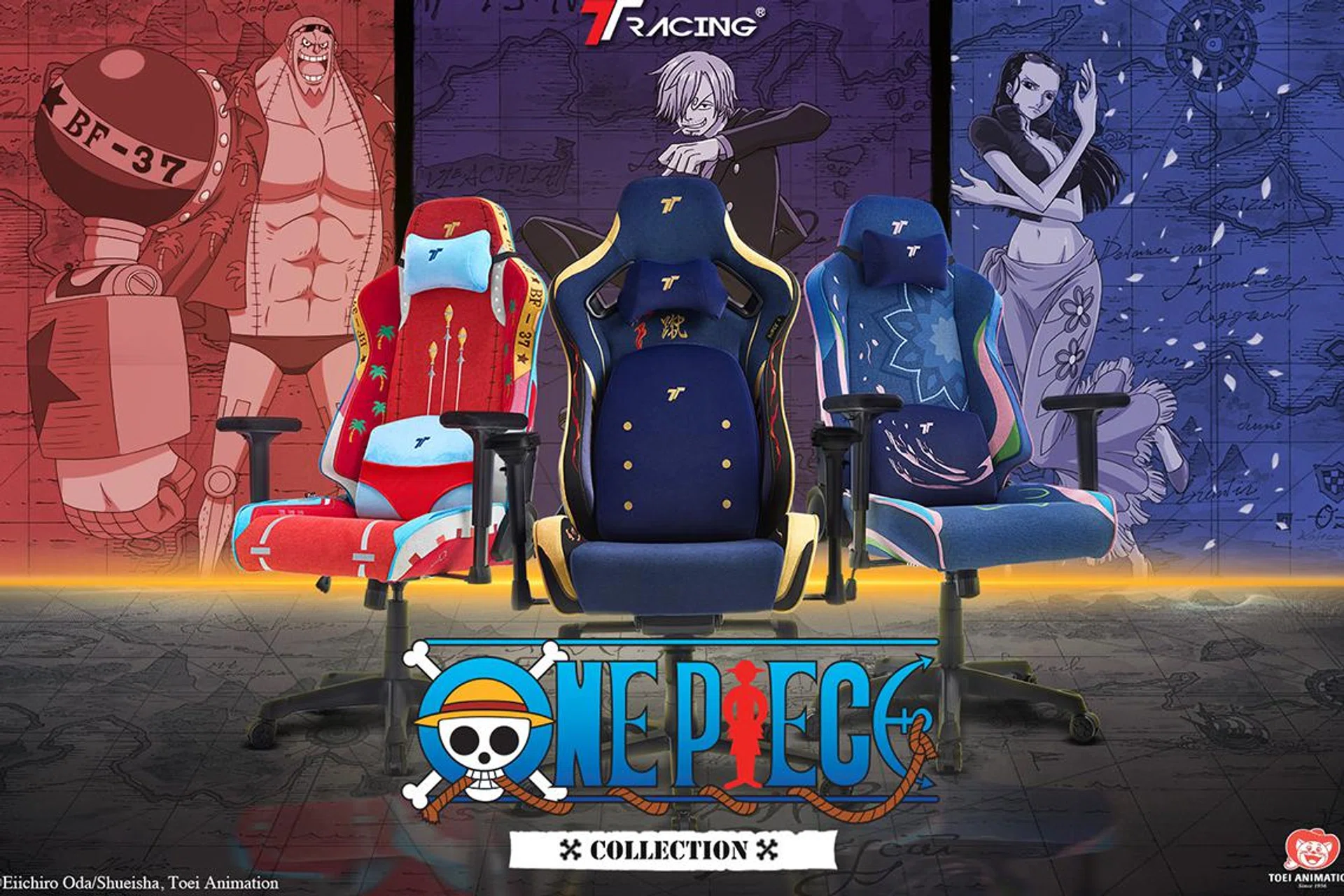 The Swift X Pro and Surge X are the chairs being re-designed in this collaboration. (Image source: TTRacing)