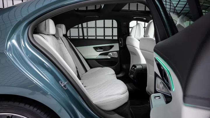 Rear legroom looks good. (Image source: Mercedes-Benz)