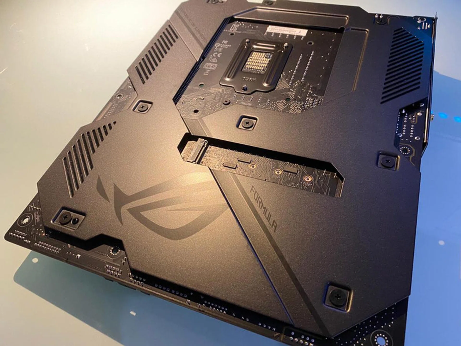 The armour is there as a reinforcement to protect the board's structural integrity - given that you may pair it up with multiple high-end and heavy cards.