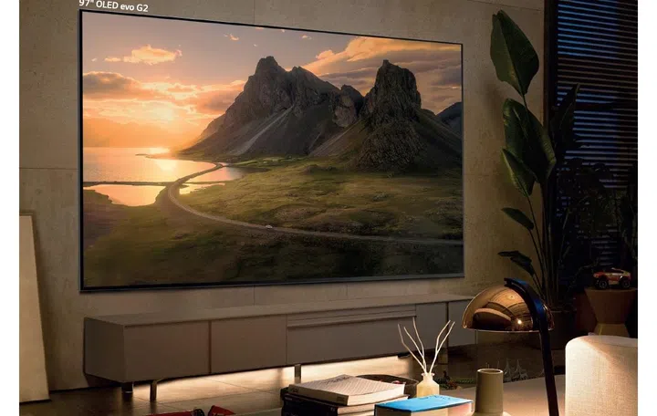 Th 97G2 comes with LG's Gallery Design. Image source: LG. 