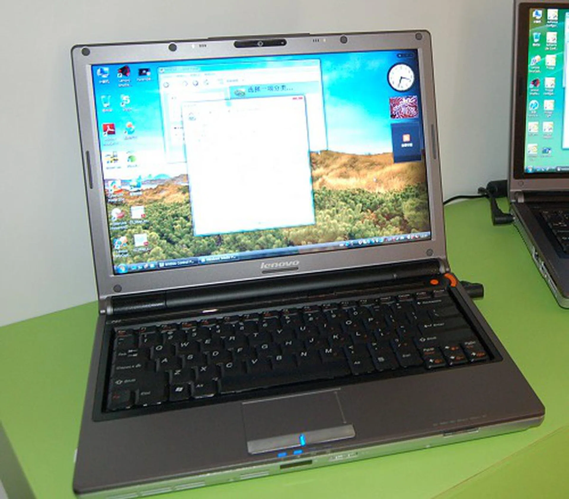 An upcoming Lenovo notebook that's featuring NVIDIA's latest graphics subsystem - this could well be the first of many more mainstream Lenova notebooks to come equipped with NVIDIA's graphics.