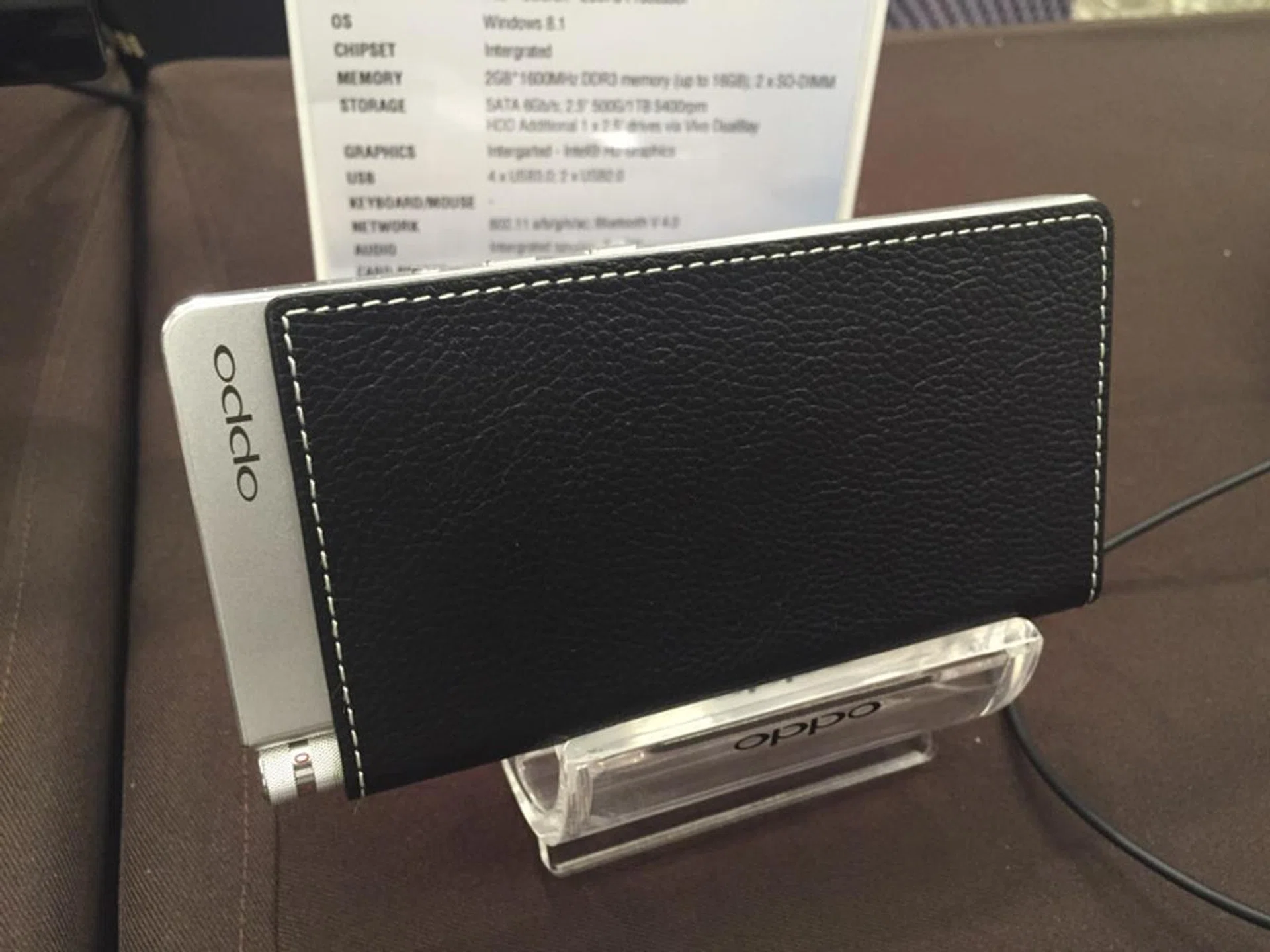 The Oppo HA-2 is a portable high-performance DAC that works as a battery charger too.