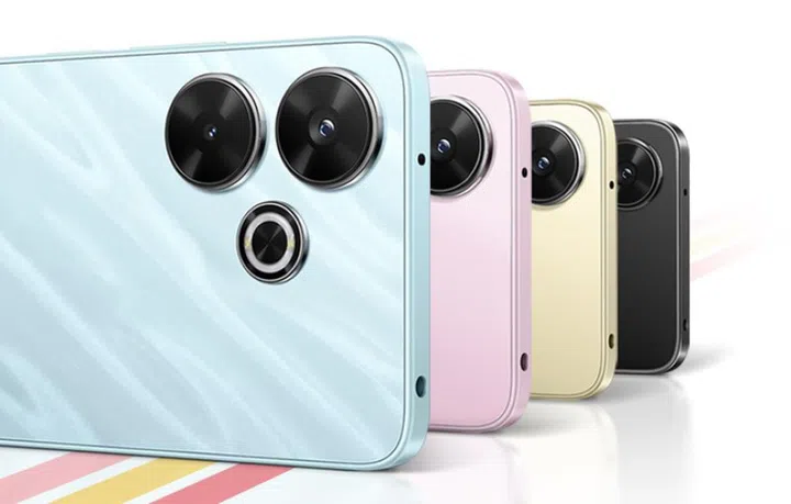 The Xiaomi Redmi 13 (8GB + 256GB) comes in four colour options: midnight black, sandy gold, pearl pink and ocean blue.