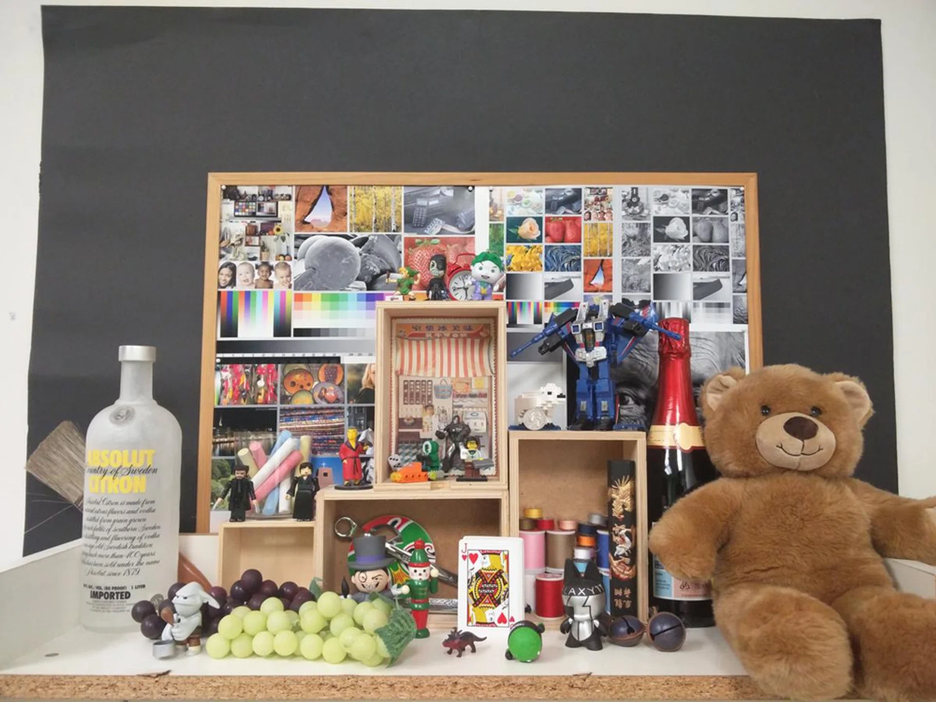 Normal lighting conditions.