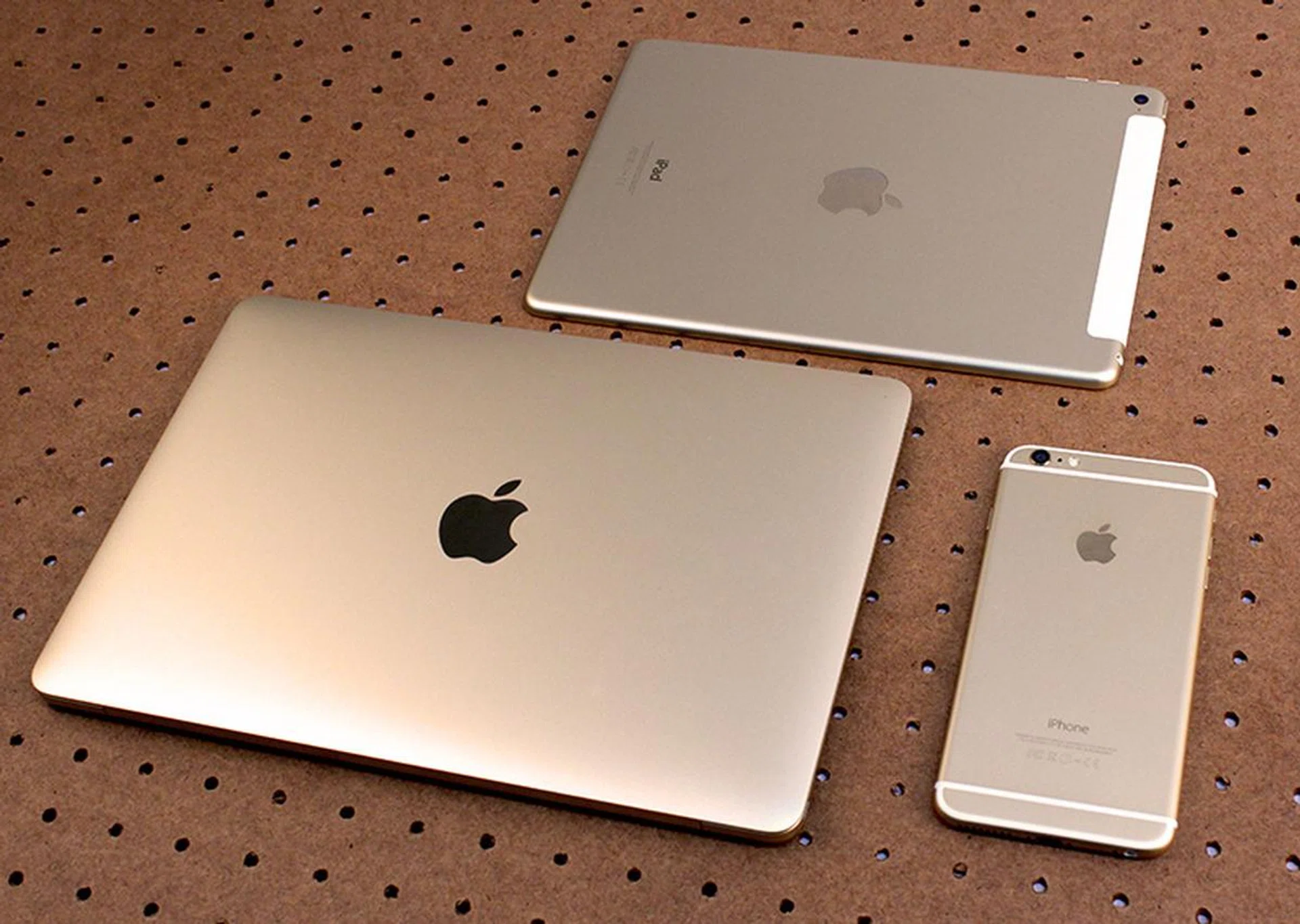 Our gold collection is complete.