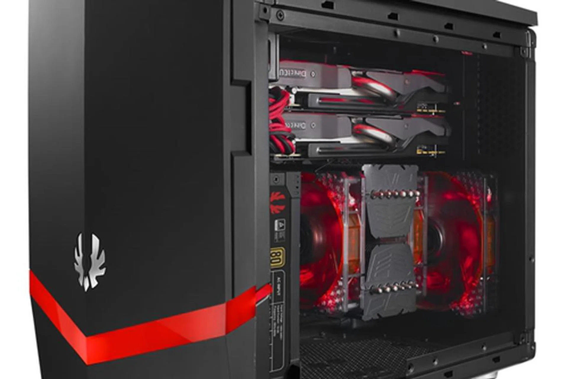 The BitFenix Colossus M microATX chassis. (Image Source: BitFenix)