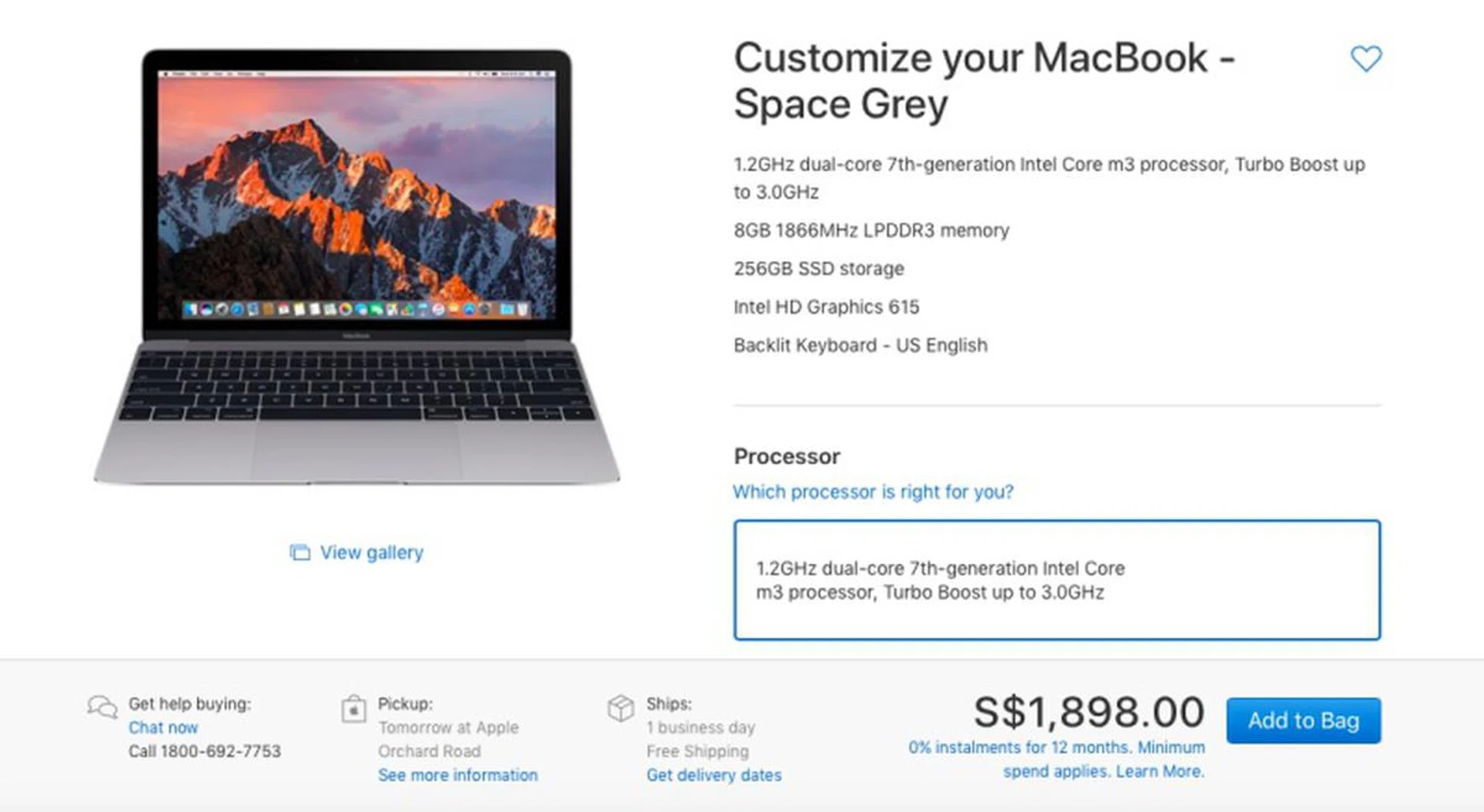 The 12-inch MacBook