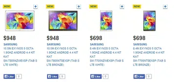 Oops! Someone at Courts Singapore let the cat out of the bag! <br> Image source: Courts Singapore