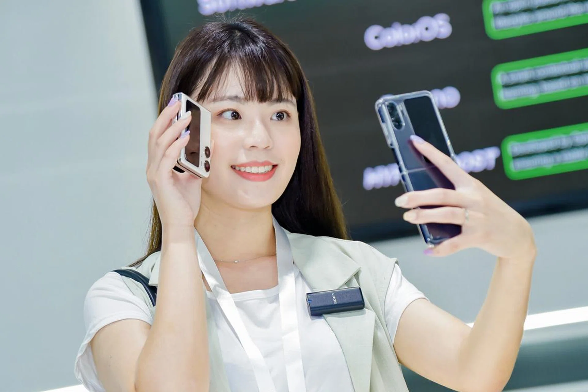 Photo taken at a visit to Oppo's Shenzhen offices in 2023.