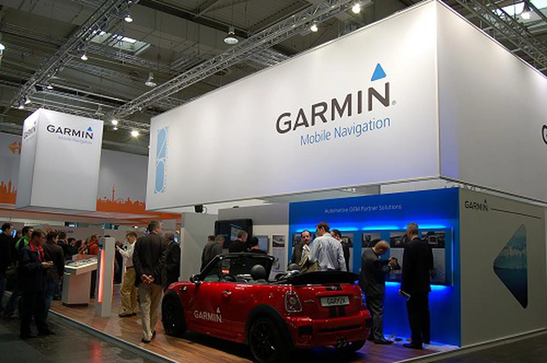  Garmin's Booth had plenty of navigation devices as usual.  