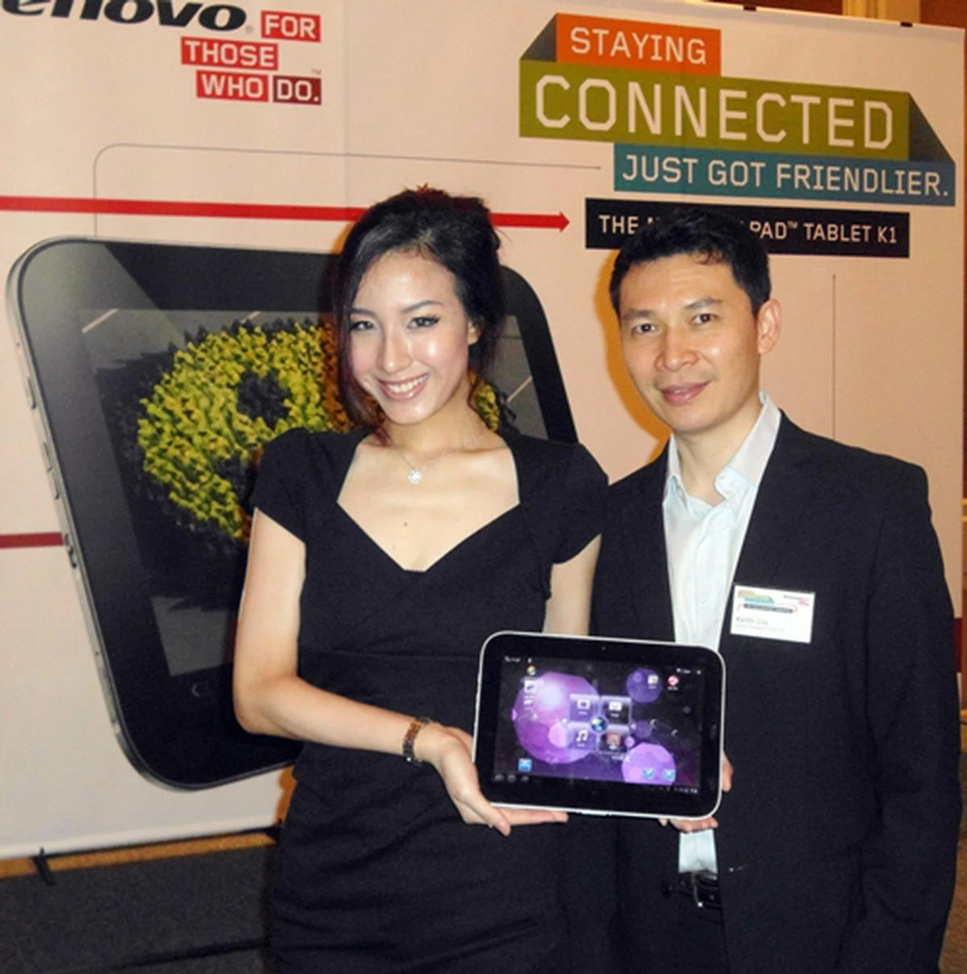 Singapore is the first ASEAN country to launch the Lenovo IdeaPad Tablet K1.