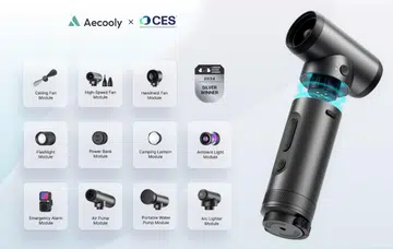 The Aecooly Camperkit and its various modules. Photo: Aecooly