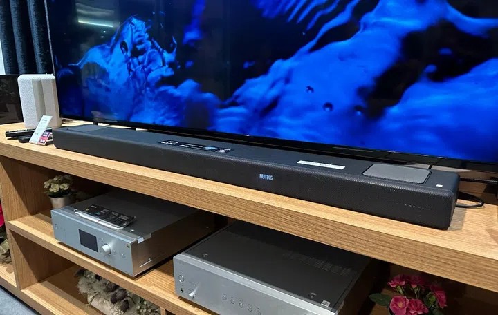 The Sony HT-A5000 soundbar. 