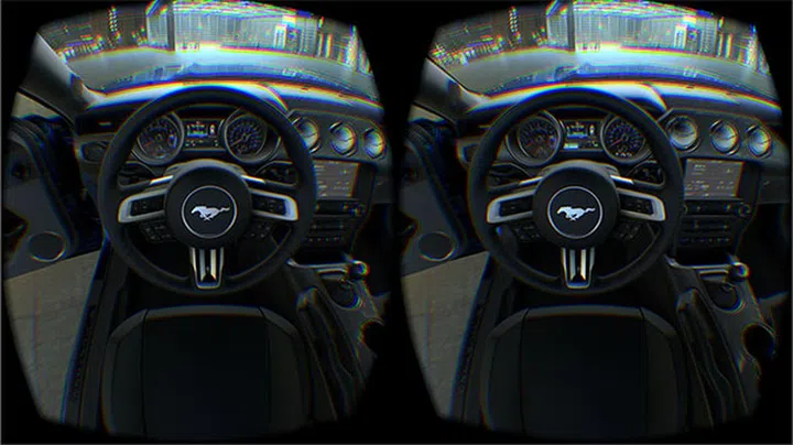 Ford engineers and designers use VR to view the interior and exterior of a car before creating a physical prototype. (Image Source: NVIDIA)