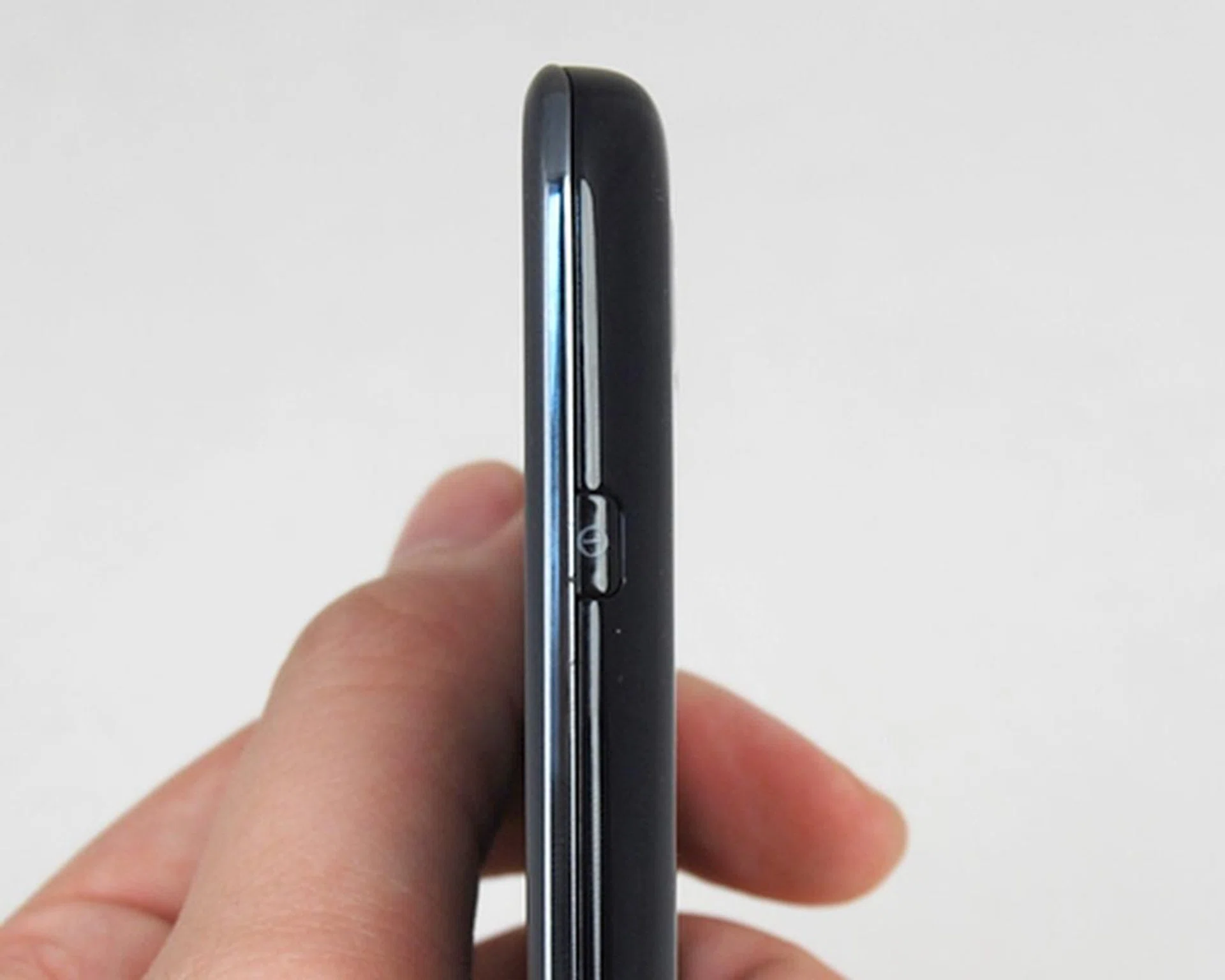 The Power button located at the right.