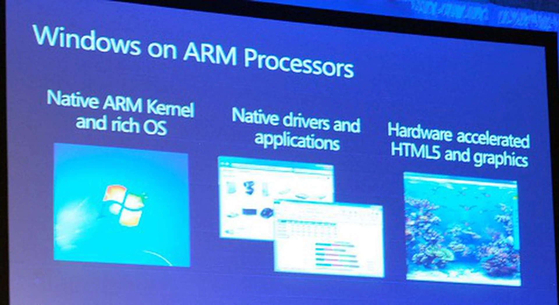 The ecosystem that Microsoft is creating with the new Windows running on the ARM architecture.
