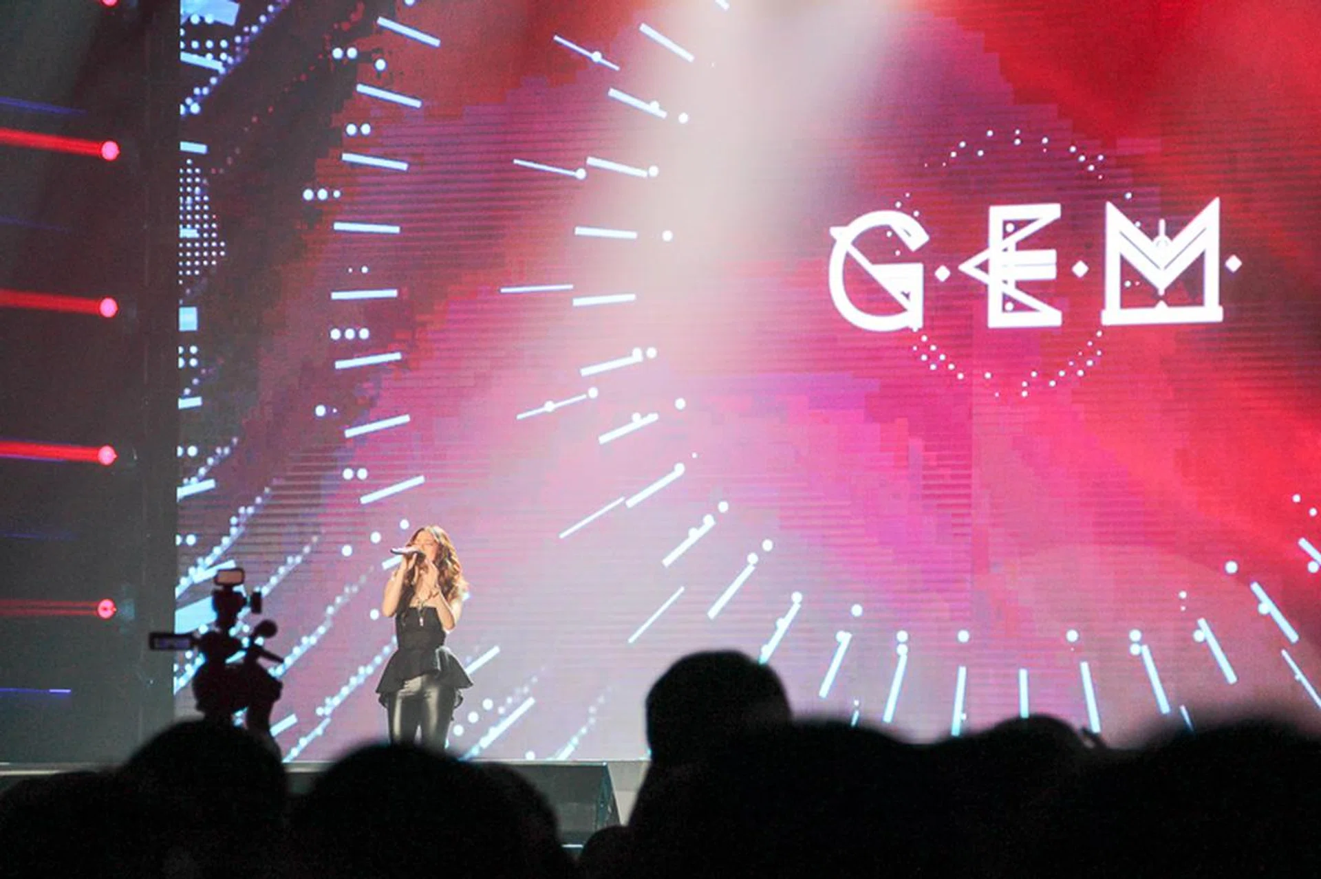 G.E.M. showed up, which was pretty awesome.
